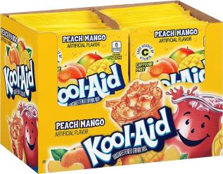 Kool-Aid Soft Drink Mix - Peach Mango 4g x 48st godis grossist