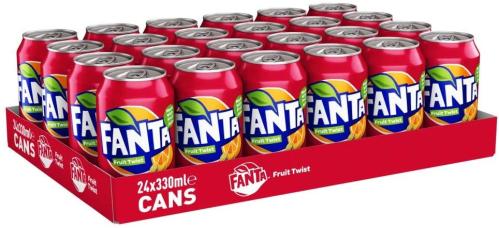 Fanta Fruit Twist 330ml x 24st