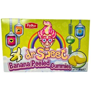 Dr Sweet Peeled Banana Gummies 80g x 12st