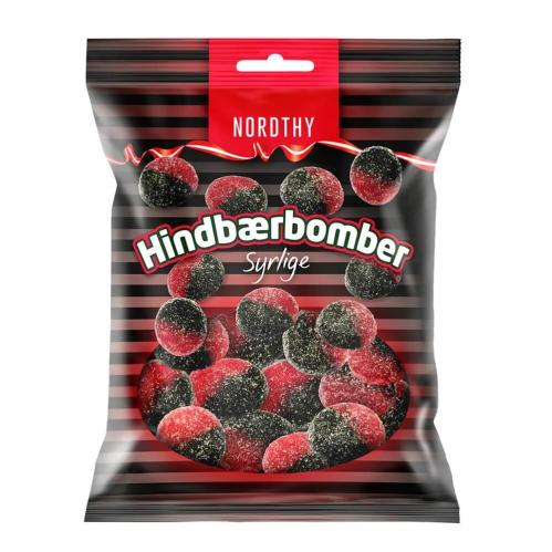 Nordthy Hallonbomber 170g x 10st