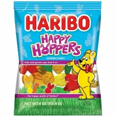 Haribo Happy Hoppers 113g x 12st godis grossist