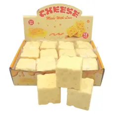Cheese Made With Love Squishy Leksak x 12st godis grossist