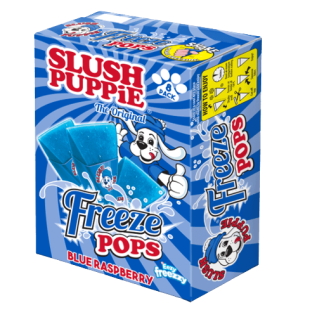 SLUSH PUPPiE Easy Freeze Triangles Blue Raspberry 8-pack x 6st
