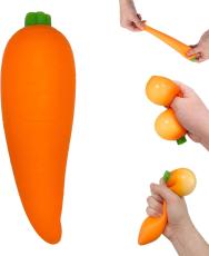 Squishy Carrot x 12st godis grossist