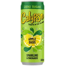 Calypso Zero Apple Oasis 330ml x 12st godis grossist