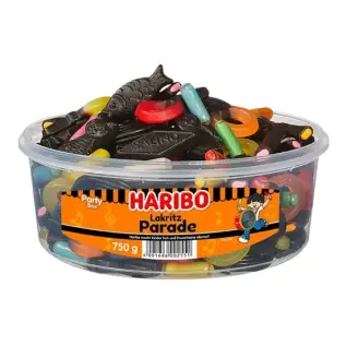 Haribo Lakritz Parade 750g x 12st