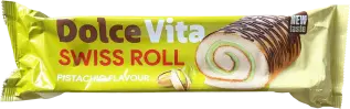 Dolcevita Swiss Rolls Pistach 300g x 10st godis grossist