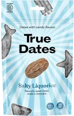 True Dates Salty Liquorice 100g x 12st