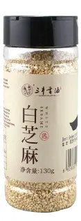Sanfeng Roasted White Sesame Seeds 130g x 20st godis grossist