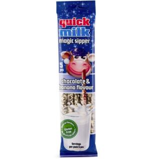 Quick Milk - Choklad & Banan 5-pack x 20st godis grossist