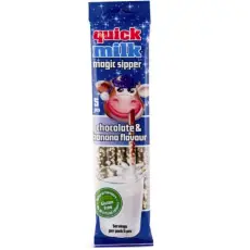 Quick Milk - Choklad & Banan 5-pack x 20st godis grossist