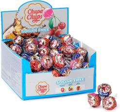 Chupa Chups Sugarfree Lollipops 11g x 50st