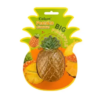 Cokoc Peeling Gummy Big Pineapple 150g x 12st godis grossist