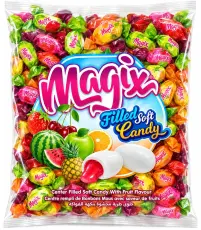 Magix Mjuka Fruktkolor 700g godis grossist