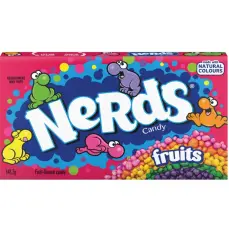 KLIPP Nerds Box Fruits 141g x 12st godis grossist