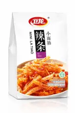 Wei Long Latiao Hot & Spicy Mini 360g x 12st godis grossist