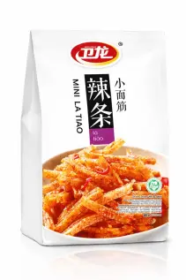Wei Long Latiao Hot & Spicy Mini 360g x 12st godis grossist
