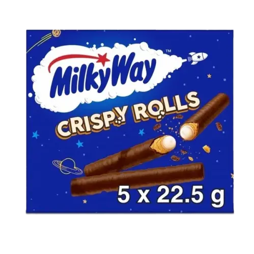 Milkyway Crispy Rolls 5-Pack 112g x 14st