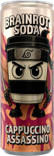 Brainrot Soda Cappuccino Assassino 250ml x 24st godis grossist