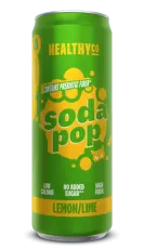 HealthyCo Soda Pop Prebiotic Lemon Lime 330ml x 24st godis grossist