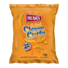 Herrs Baked Cheese Curls 113g x 12st