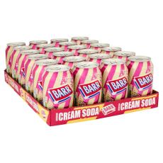 Barr American Cream Soda 33cl x 24st (helt flak)