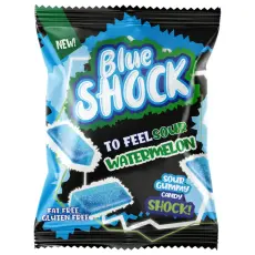 Blue Shock Sour Watermelon 80g x 12st godis grossist