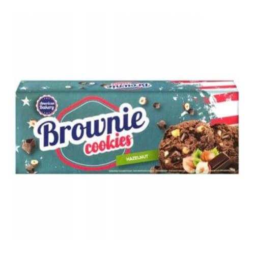 American Bakery Brownie Cookies Hazelnut 106g x 18st