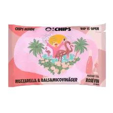 Ö-Chips Rose - Mozarella & Balsamicovinäger 50g x 24st