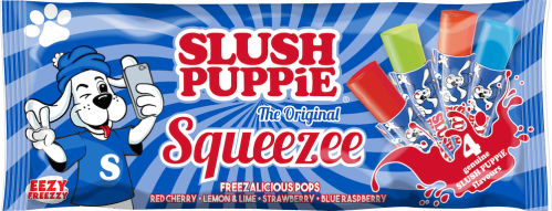 SLUSH PUPPiE Squeezee Freeze Pops 10pk x 15st