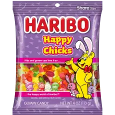 Haribo Happy Chicks 113g x 12st godis grossist