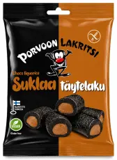 Porvoon Lakritsi Suklaa 150g x 10st godis grossist