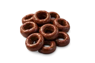 Chokladdoppade Jordn&ouml;tsringar 5kg godis grossist