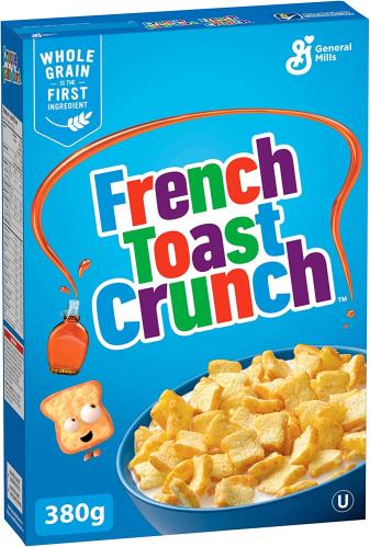 General Mills French Toast Crunch Cereal 380g x 12st