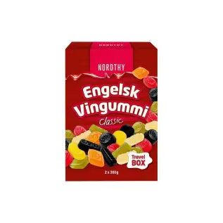 Nordthy English Winegums Classic Family Mix 600g x 5st godis grossist