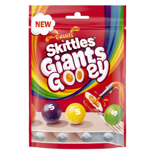 Skittles Giants Gooey 125g x 15st godis grossist