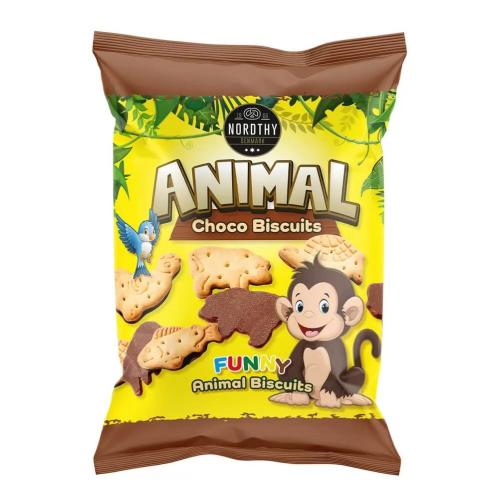Nordthy Animal Choco Biscuits 150g x 14st