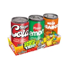 Funny Candy Fizz Trio 21g x 24st godis grossist