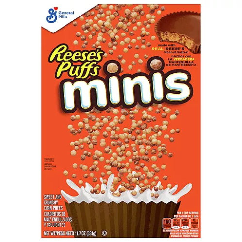 Reeses Puffs Mini Cereal 331g x 12st