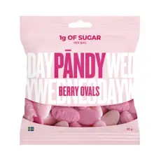 P&auml;ndy Berry Ovals 50g godis grossist