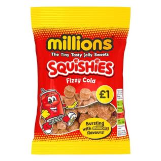 Millions Squishies Fizzy Cola 120g x 12st godis grossist