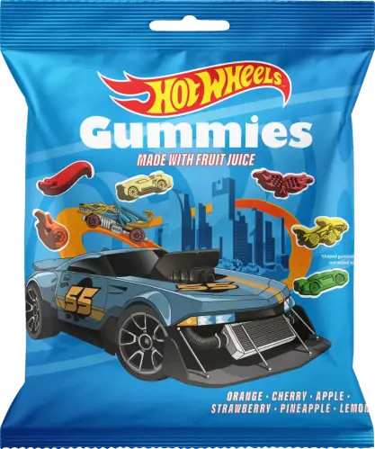 Hot Wheels Gummies 100g x 12st