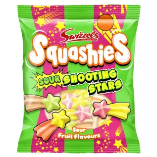 Swizzels Sour Shooting Stars 100g x 12st godis grossist