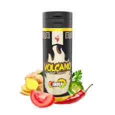 Hot Chip Volcano Hot Sauce India 270ml x 10st godis grossist