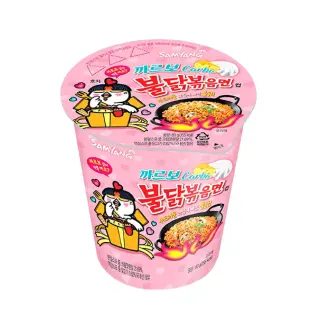 Samyang Buldak Carbo Hot Chicken Flavor Ramen Cup 80g x 6st