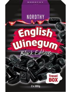 Nordthy English Winegum Black Edition Family Mix 600g x 5st godis grossist