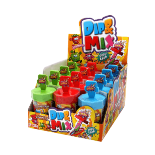 Sweet Flash Dip & Mix 35g x 12st godis grossist