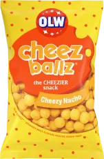OLW Cheez Ballz 65g x 16st godis grossist
