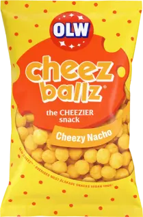 OLW Cheez Ballz 65g x 16st godis grossist