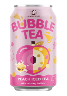 Bubble Tea Peach 315ml x 24st godis grossist